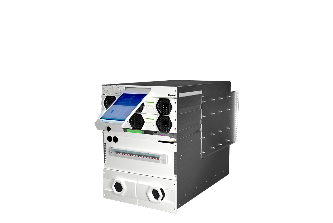25 KVA LATERALE SX DISPLAY APERTO