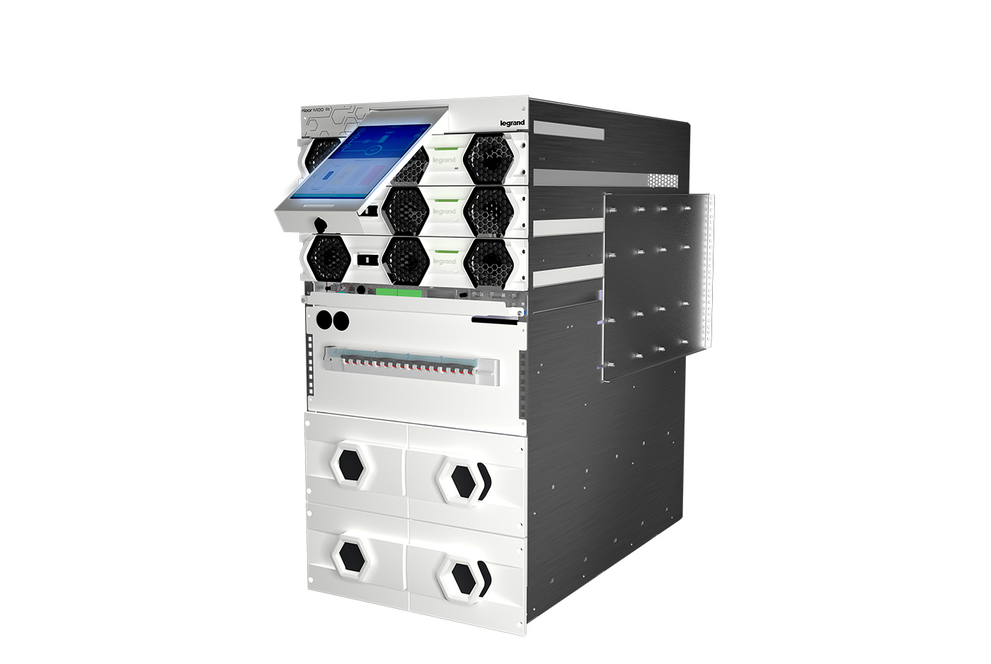 50 KVA LATERALE SX  DISPLAY APERTO